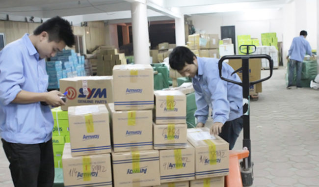 Dịch vụ chuyển kho xưởng trọn gói giá rẻ tại Kiến Vàng 