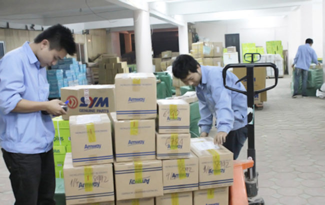 Dịch vụ chuyển kho xưởng trọn gói giá rẻ tại Kiến Vàng 